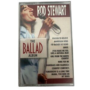 Rod Stewart The Ballad Album 1998 Cassette Compilation Rebound Records